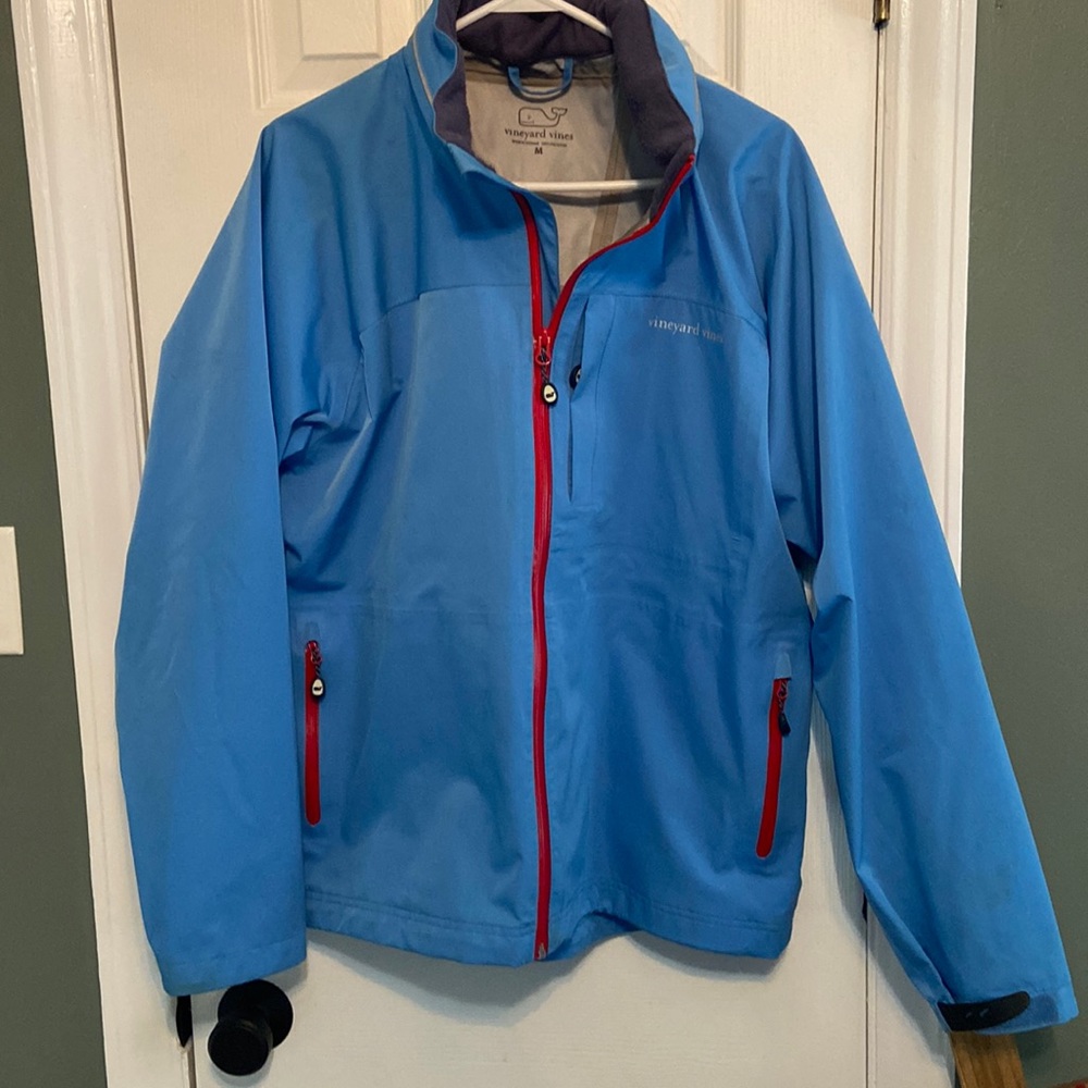 NWOT Mens Vineyard Vines Rain Coat Medium